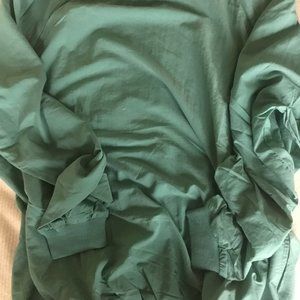 Vintage Izod Club Pullover Windbreaker Sized XL Teal Green